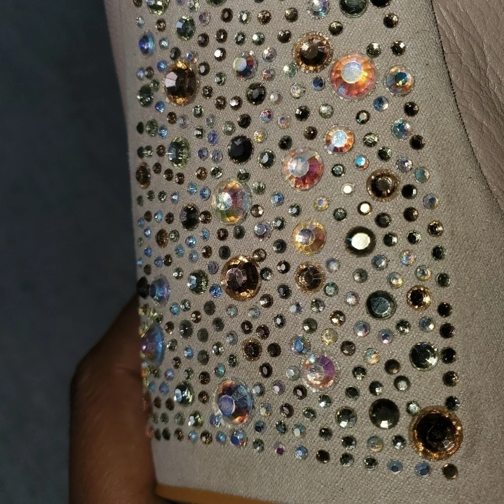 ALDO crystal embellished HEELS